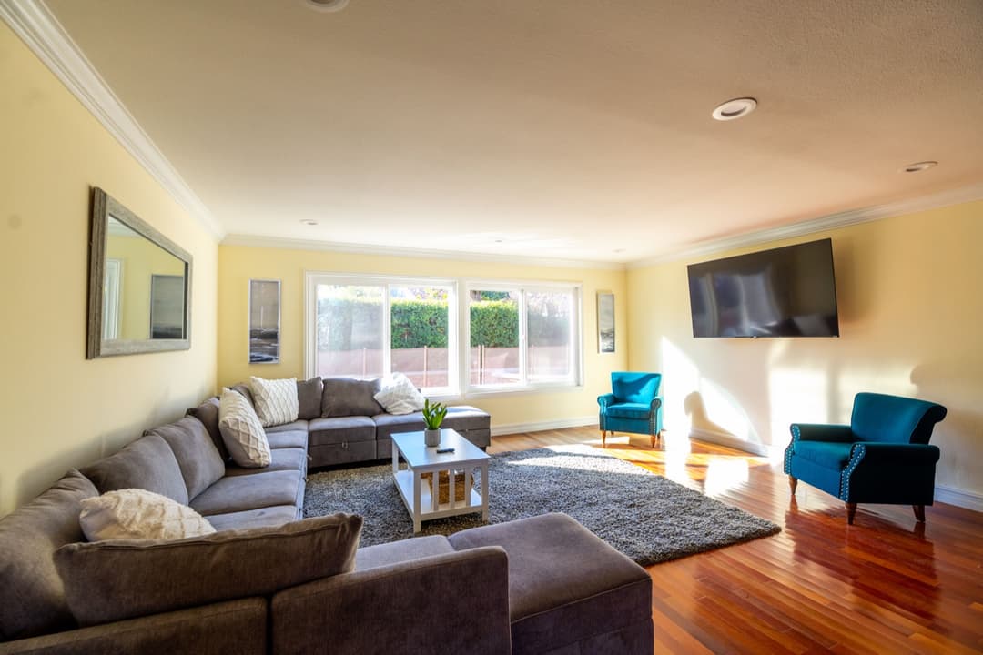 The living room at our Costa Mesa facility